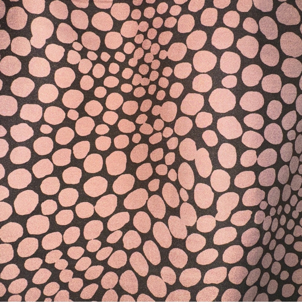Ann Taylor LOFT Silk Blend Pebble Print Pencil Skirt - Brown/Black - Size 4 - Picture 3 of 10